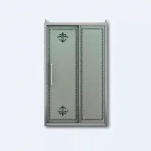 Дверь в проем Cezares Retro, одна раздвижная дверь, RETRO-BF-1-110-PP-Cr 1100x1950 мм