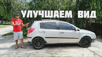 Geely MK Cross Тюнинг  Снятие спойлера и покраска  Детейлинг  Улучшаем вид  Китайский автопром