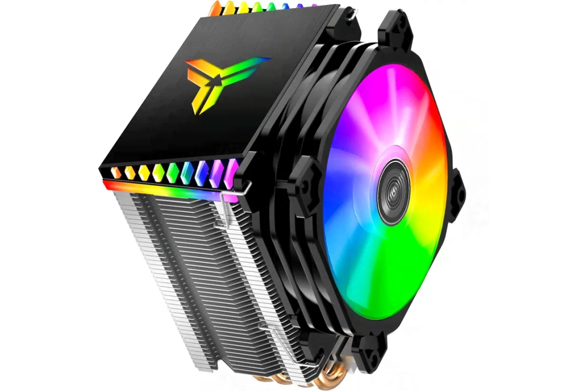 Кулер JONSBO CR-1400 LGA1366/115X/775/AM4/AM3/3+/AM2/+/FM2/+/FM1(24шт/кор, TDP 125W, PWM, 92mm ARGB Fan, 4 тепловые трубки, 4-pin) Retail-2