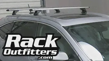 Honda CRV Rhino-Rack Vortex/RLCP Aero SILVER Complete Roof Rack '12-'15* by Rack Outfitters