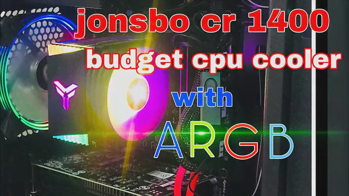 Кулер JONSBO CR 1400 с ARGB подсветкой – превосходный способ охлаждения вашего компьютера