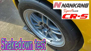 S2000 NANKANG CR-S Shake down test ALTサーキット