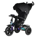 City-Ride Детск. 3х-кол. велосипед City-Ride Lunar CR-B3-10RB Пятиугольная рама, сиденье 360, складная крыша D600, подножки, надув. колеса 12. 10, багажник, сумочка, фара