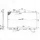Радиатор охлаждения (автомат) Honda CR-V - 3 поколение