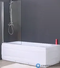 Душевая шторка BelBagno UNO-V-1-80/150-C-Cr