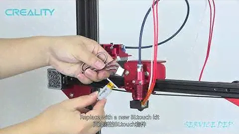Service tutorial CR 10S Pro V2 the BL touch replacement