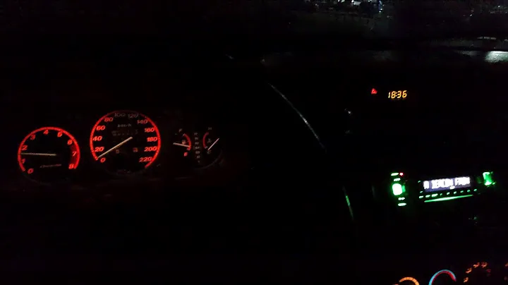 Модернизированные часы Honda CR-V 95-01
