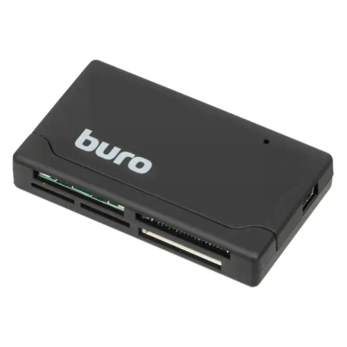 Картридер внешний Buro BU-CR-171, черный, BU-CR-171