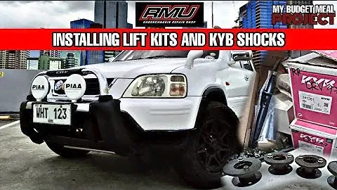 Installing LIFT KITS and KYB Shocks for Honda CRV GEN 1 | OtoCulture