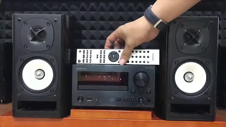 Onkyo CR-N755 Black | Hoàng tử bóng đêm ( đẹp từ mọi góc nhìn )