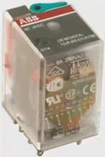 Реле промежуточное 24В AC, 4ПК, 6А, CR-M024AC4