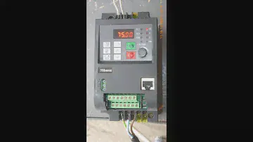 Частотный преобразователь 9100. Подключение и небольшая настройка.