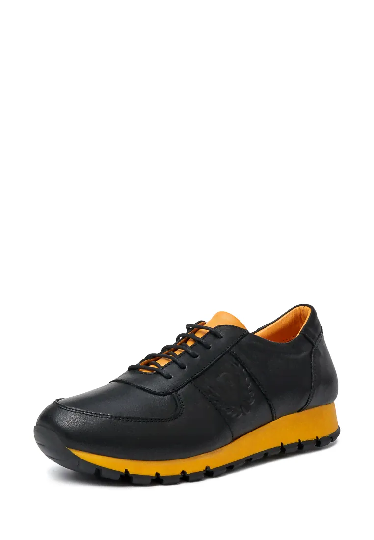 Кроссовки женские Pierre Cardin TR-CR-1603 черные/желтые 36 RU-0