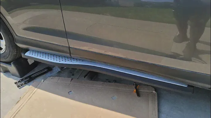CRV 2014 EBAY aftermarket running board installation