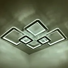 Люстра светодиодная XI3902C/6 WH+CR RGB 364W+14W