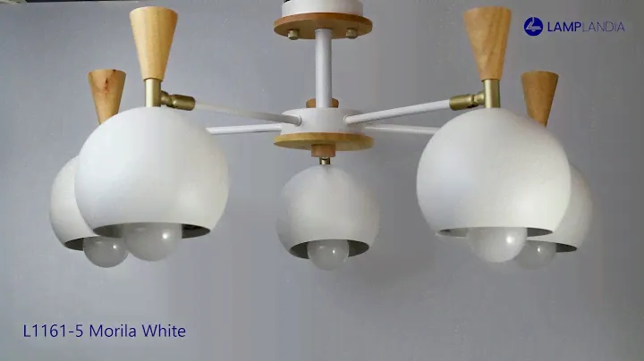 Люстра L1161 5 Morila White Lamplandia
