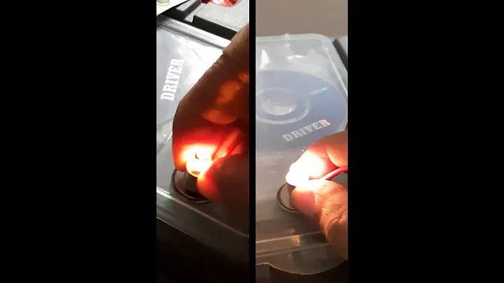 ENERGIZER VS MAXELL BATTERY CR2032 LIGHT BULB TEST